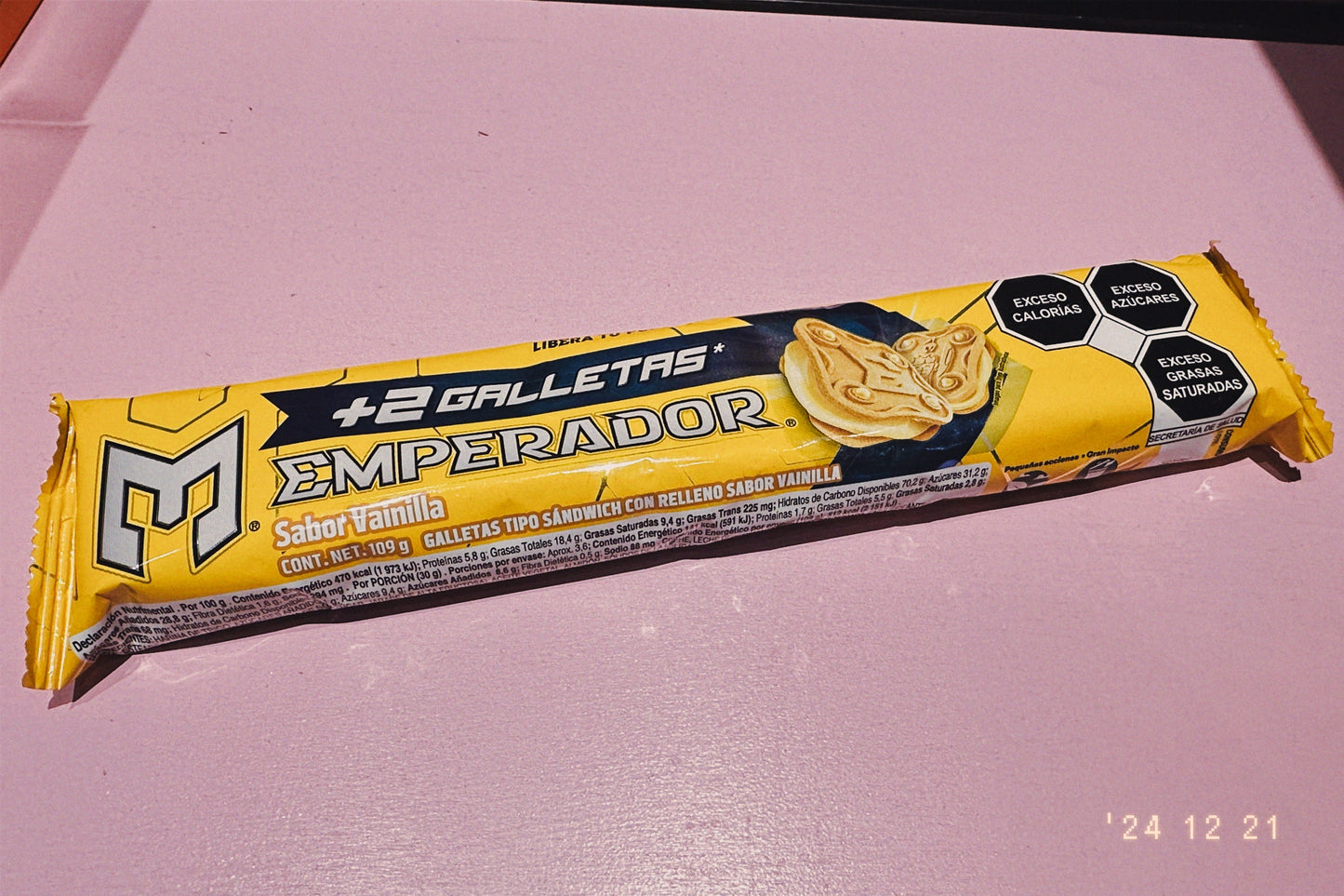 EMPERADOR VAINILLA (109g)