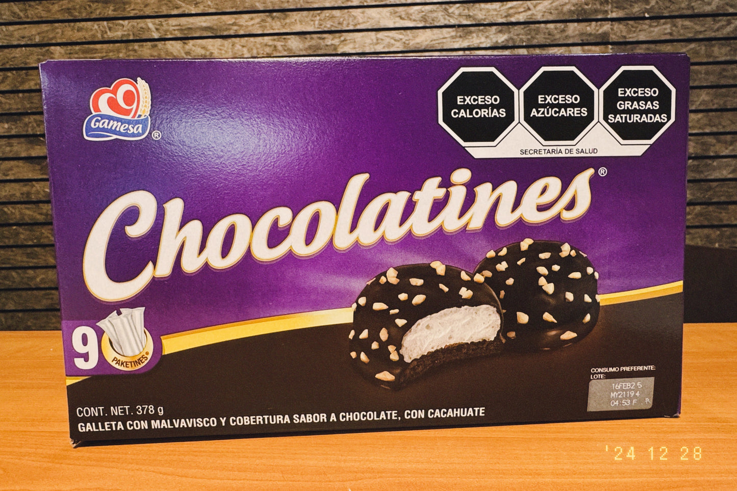 GAMESA CHOCOLATINES (378g)