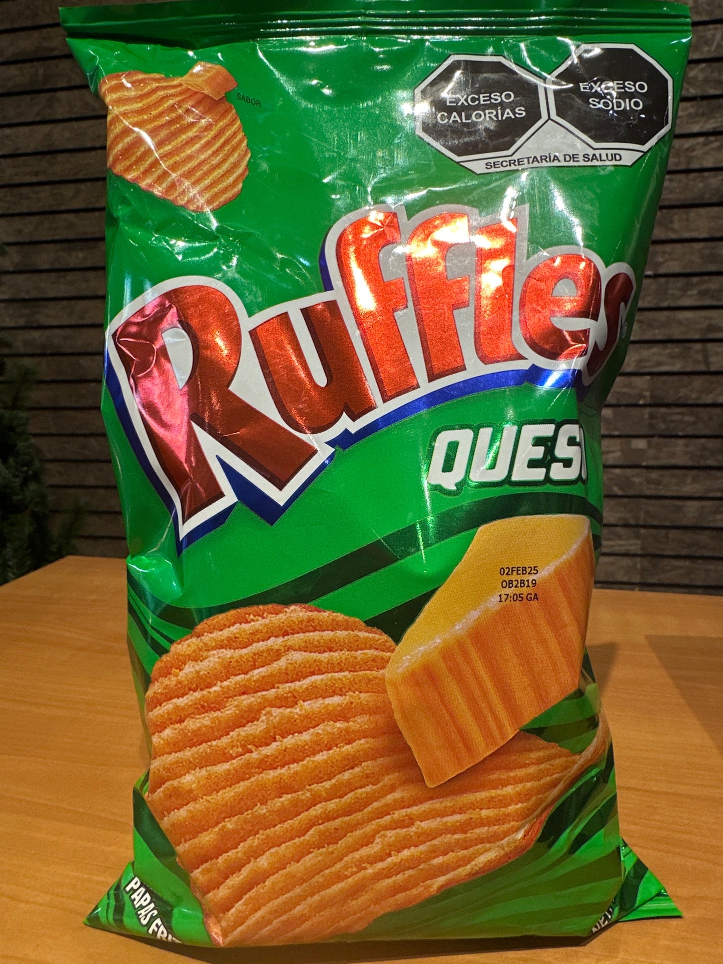 RUFFLES QUESO GRANDE (120g)
