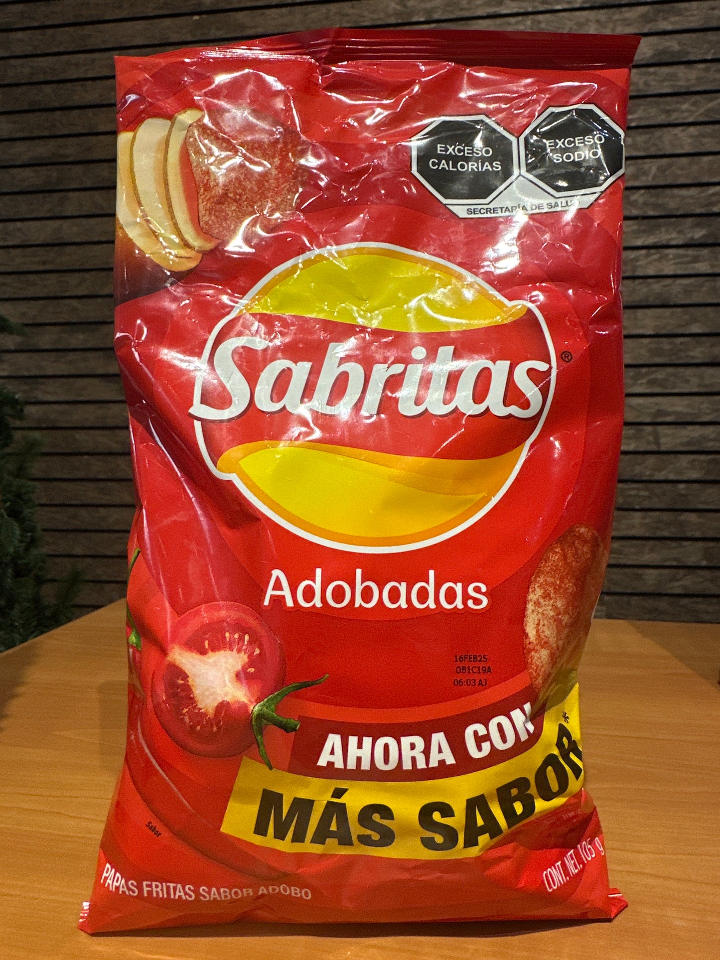 SABRITA ADOBADAS GRANDE (105g)